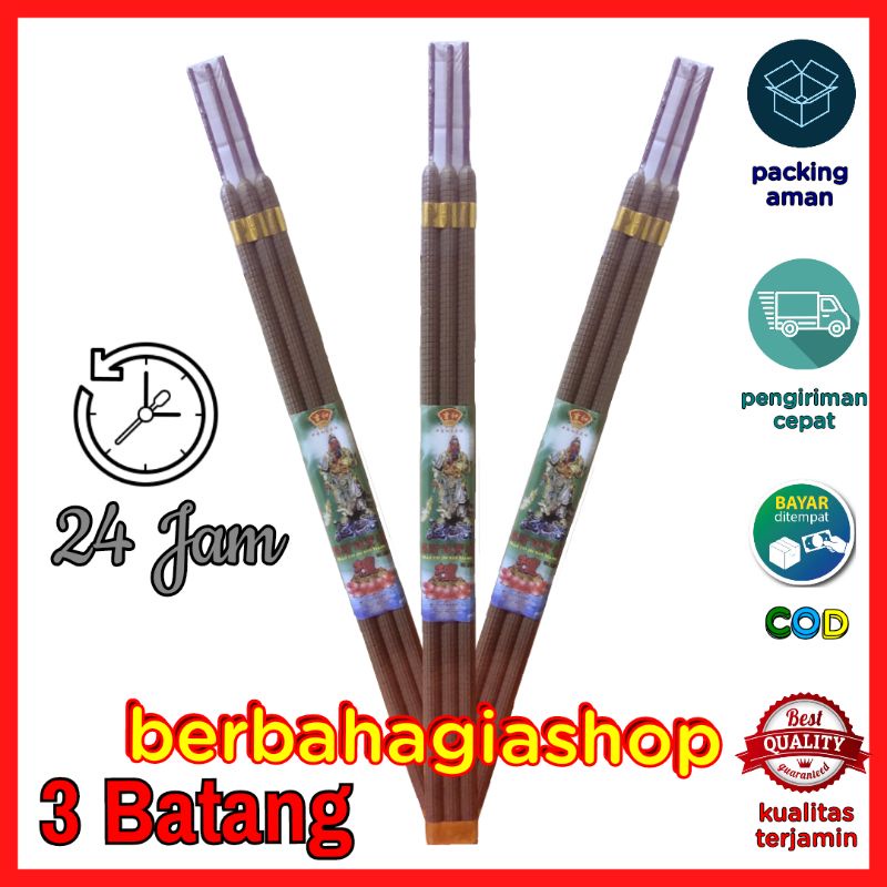 Hio Dupa Samkai Ulir Warna Coklat Putih Isi 3 Batang Durasi Tahan 24 Jam Sembahyang Puja Dewa Stik Ukuran Besar Xtra Long Wangi 1000 Bunga