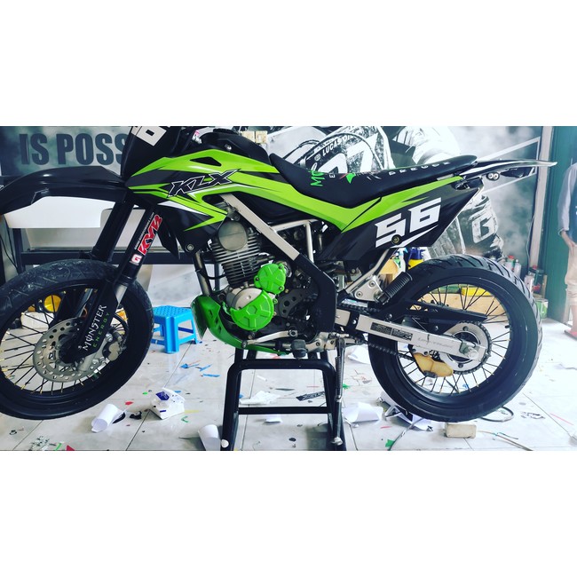 decal klx bf keren decal klx bf simpel decal klx bf gold decal klx supermoto