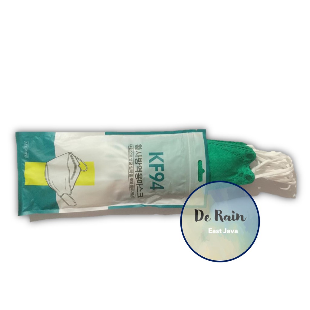 Masker Hijau KF94 Korea Import  Evo