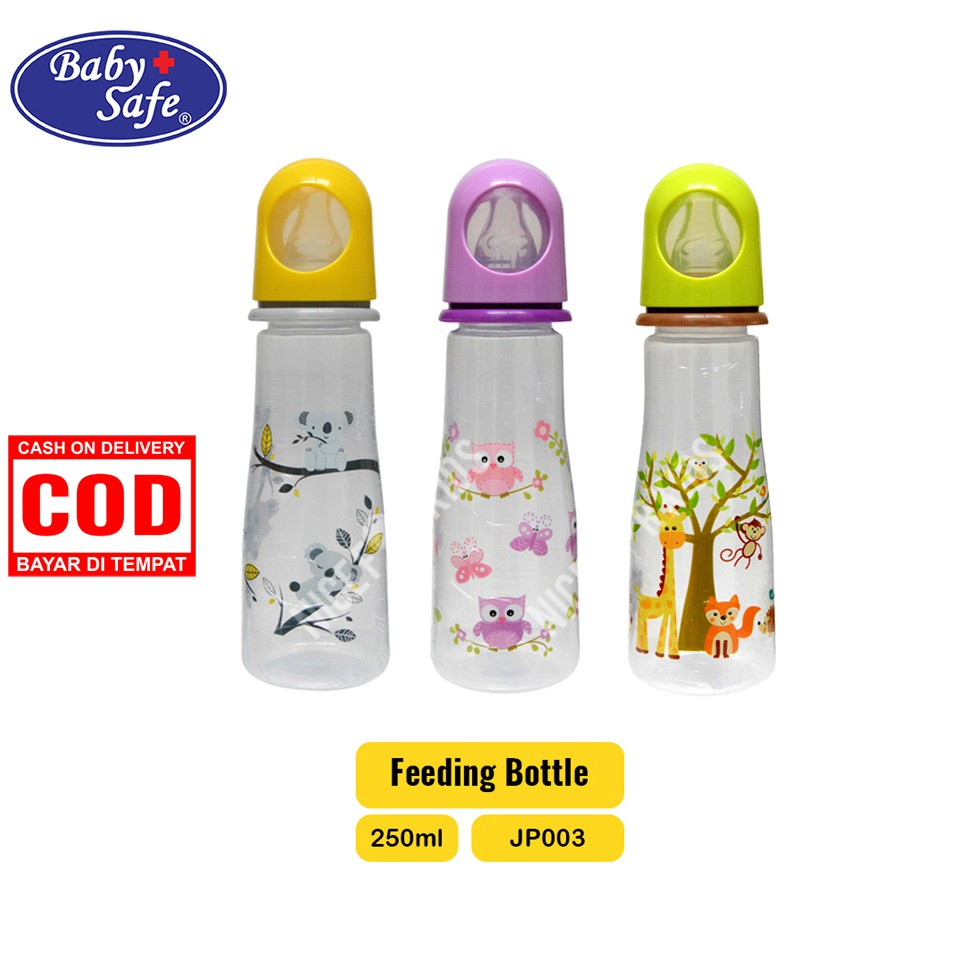 Baby Safe Feeding Bottle Character 250 ml ( JP003 )