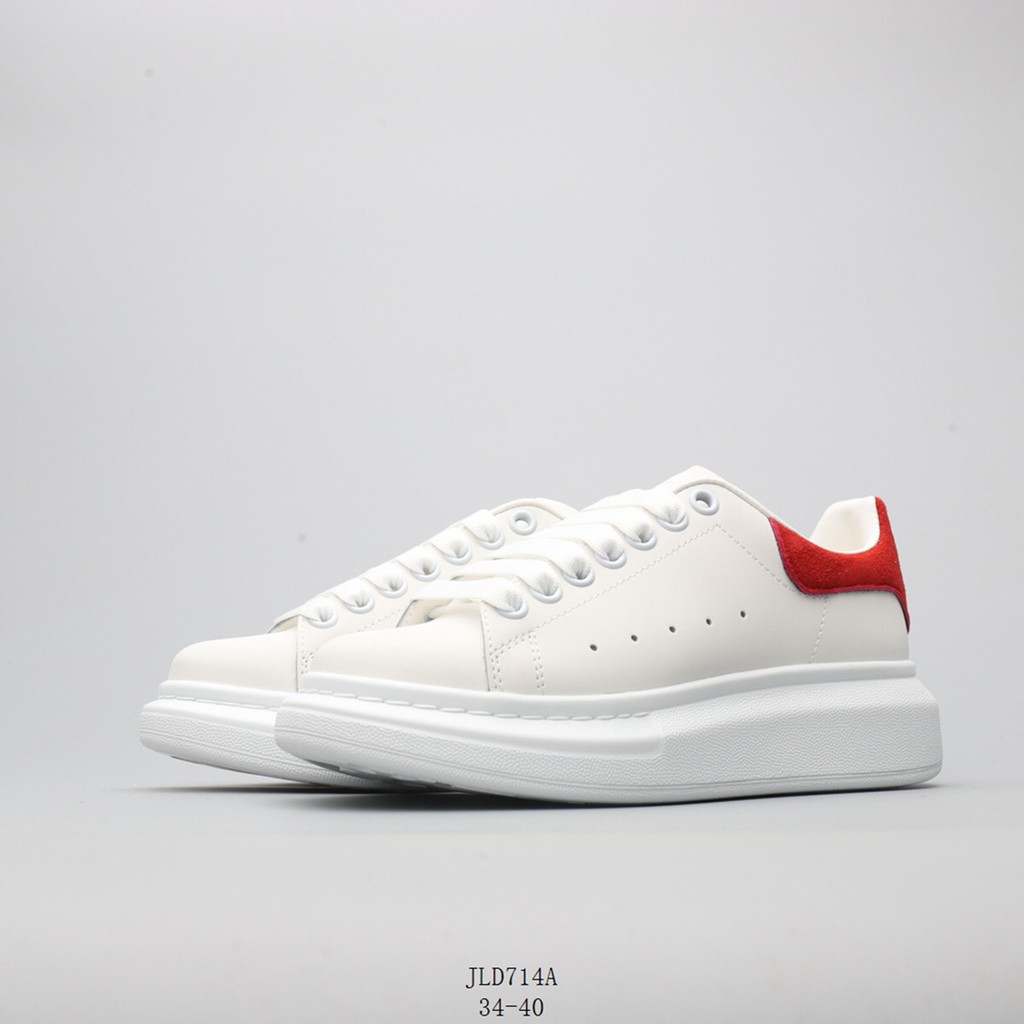alexander mcqueen trainers red back