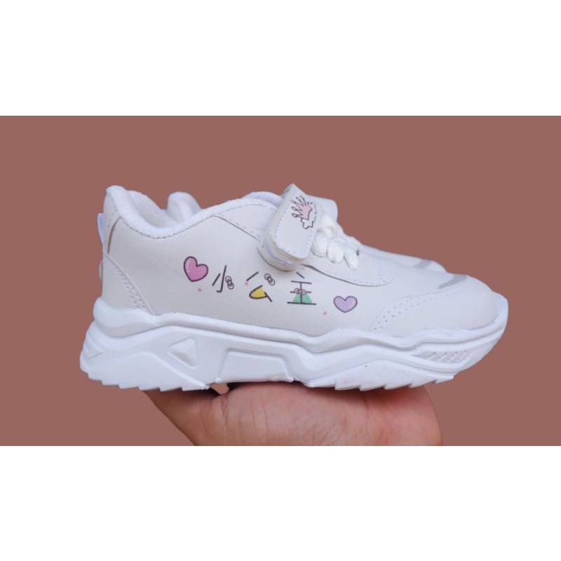 Sepatu Sneaker Anak Perempuan Motif JEPANG