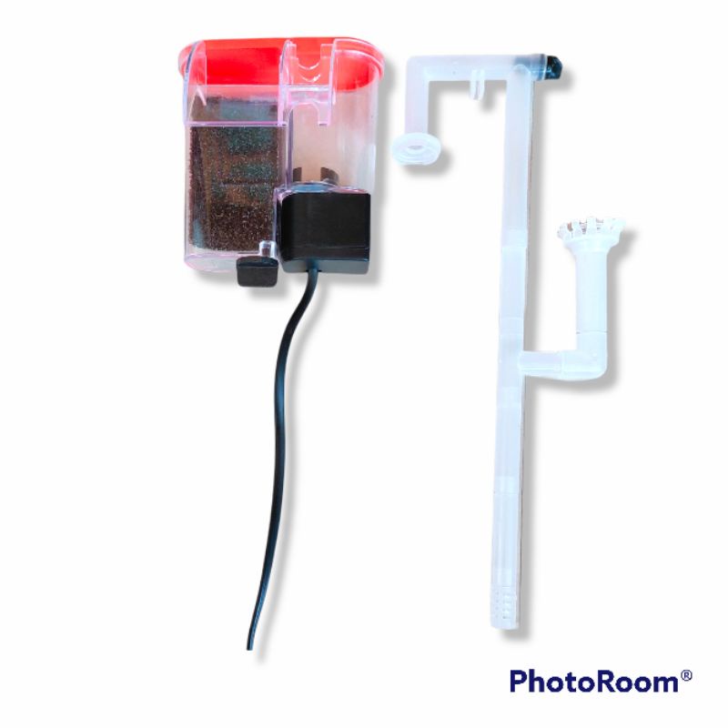 HIKARI 601 HK-P601 Filter Gantung Slim + Skimmer Bening transparan Filter Akuarium Aquascape Hanging Hang on