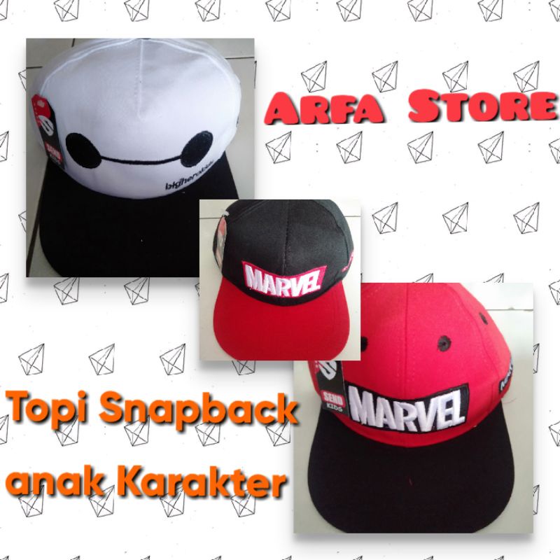 TOPI SNAPBACK ANAK BRODIR MARVEL