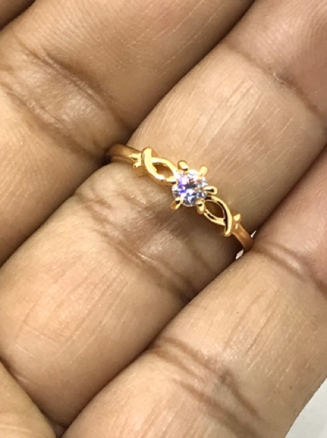 Cincin wanita //cincin ring //perhiasan lapis emas //cincin