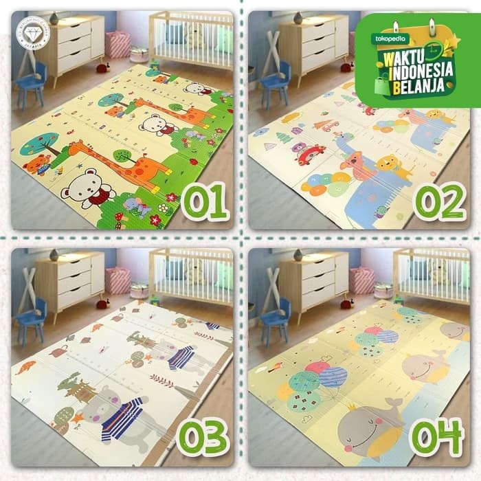 LOLO Karpet Playmat Anak 180X200