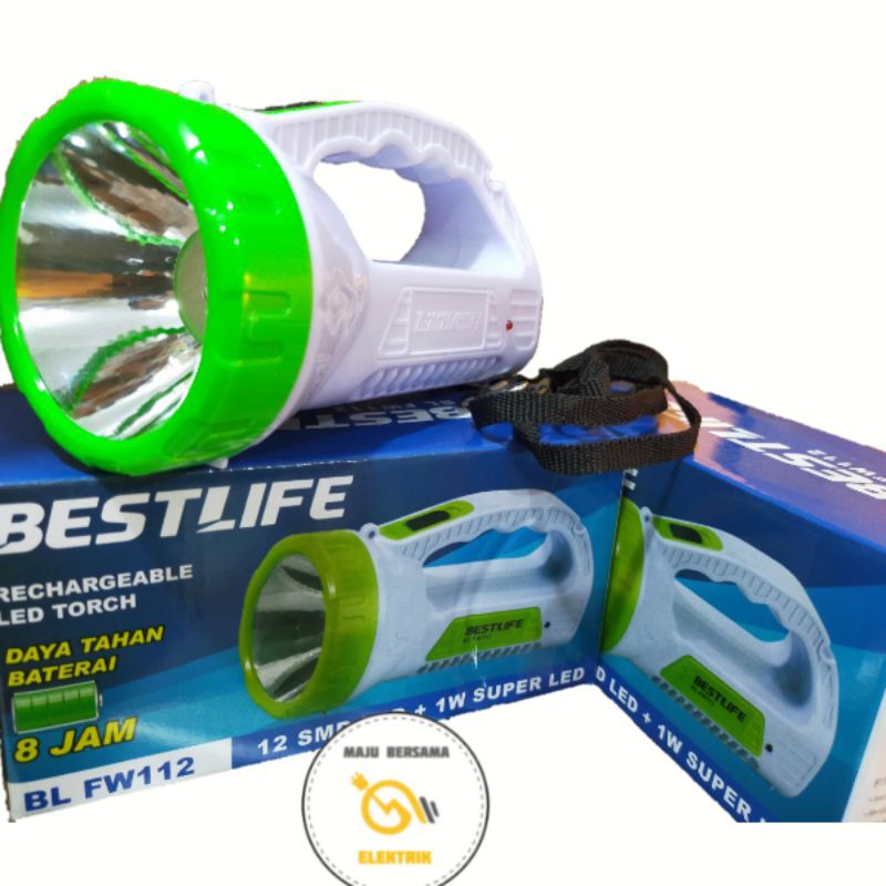 Senter cas / Senter Tangan / Senter murah / Senter bagus / Senter Best Life BL FW 112