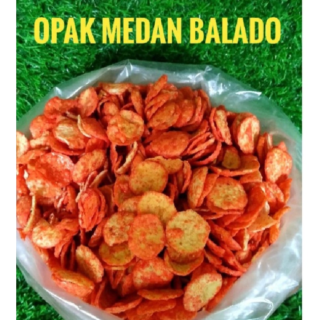 Opak medan  keripik opak medan opak medan pedas opak medan balado keripik medan pedas murah