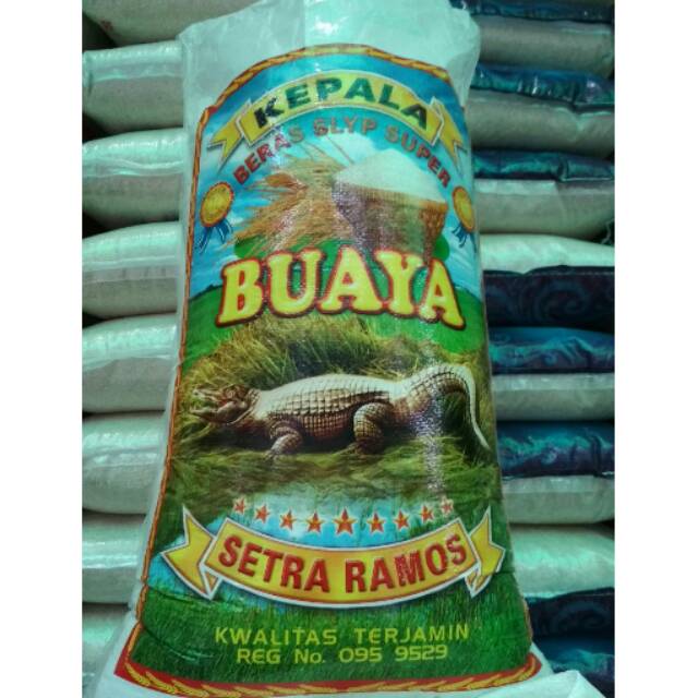 Beras cap Buaya Setra Ramos 19kg