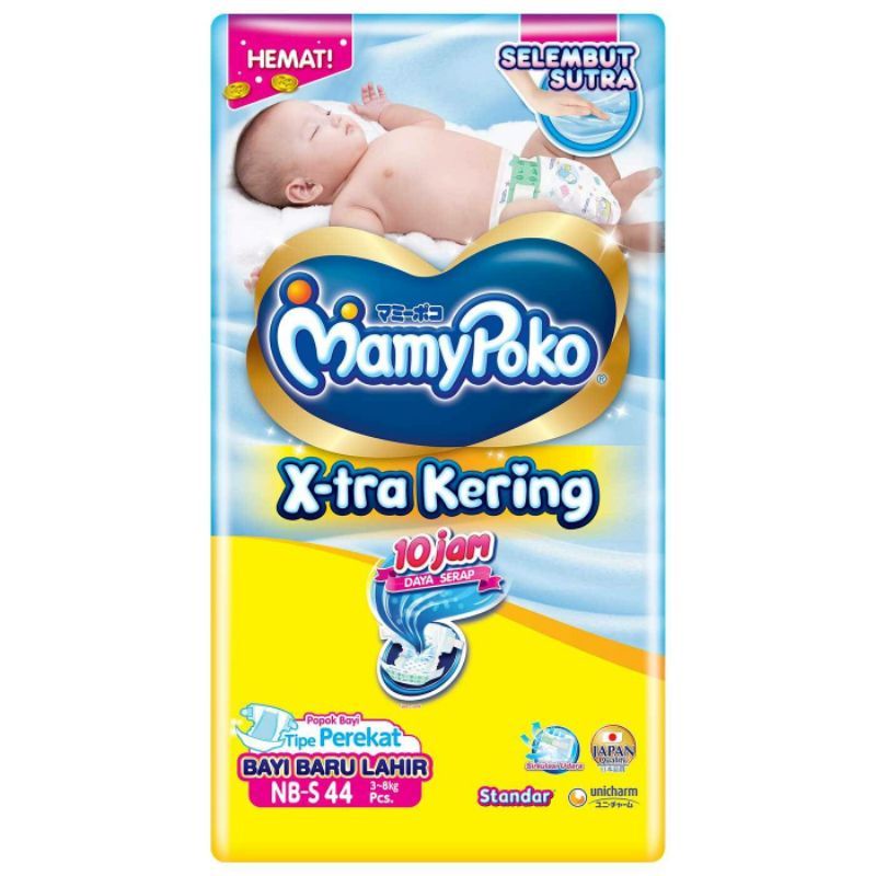 Mamypoko NBS44 / M40 / NB-S44 / M 40 Xtra Kering Perekat NB S 44