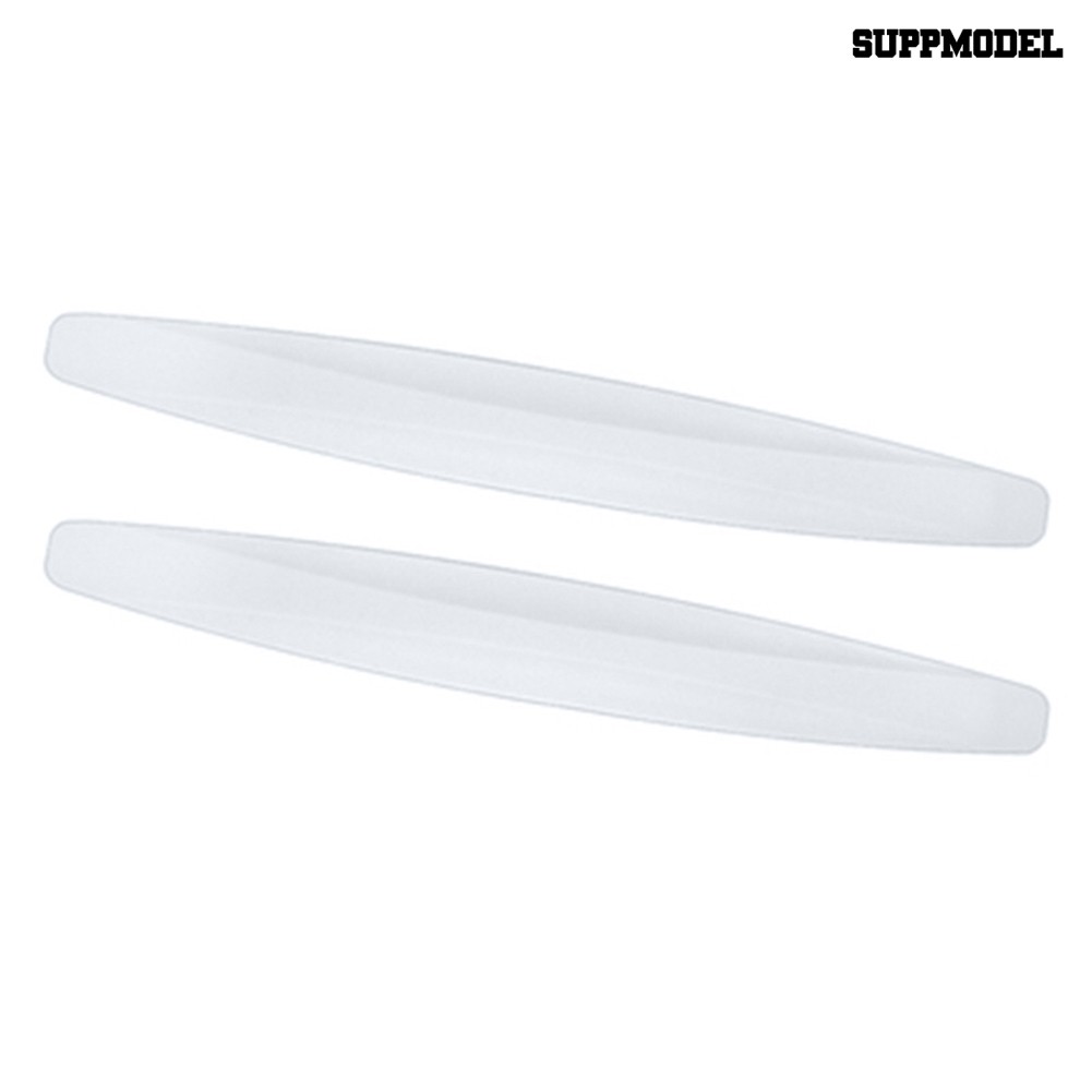 Suppmodel8 1 Pasang Strip Pelindung Bumper Depan / Belakang Mobil Anti Gores