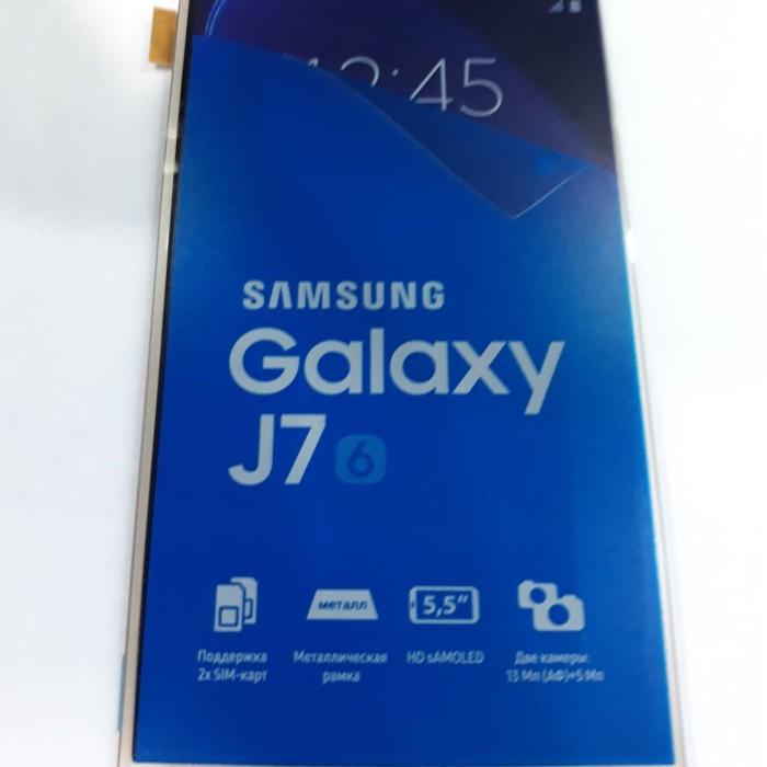 LCD TS SAMSUNG J7 2016 / J710 ORI GOLD/WHITE