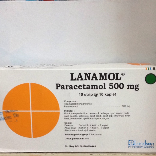 

Lanamol Paracetamol / Box isi 10strip