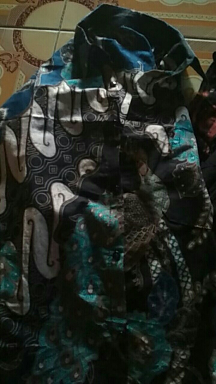 [ Bisa Cod ] Kemeja Batik Lengan Panjang Kondangan Navy Series By Batikid