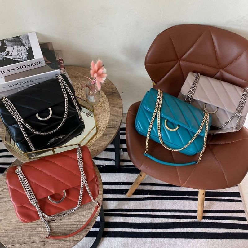 PEDRO Quilted Shoulder Bag