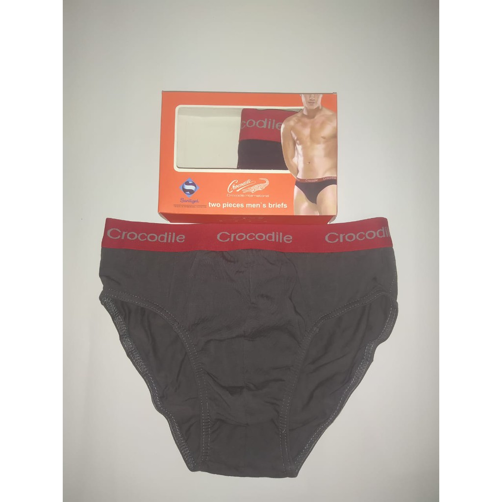 (1 Lembar) Celana Dalam Pria Crocodile / Sempak Pria Crocodile 522-006