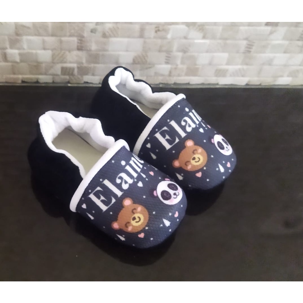 BABY SHOES WALKING PANDA 0-12 BULAN