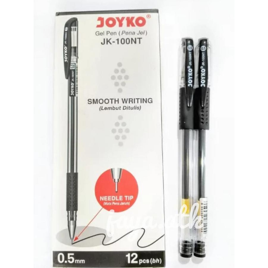 

Pulpen - Bolpen Pen Joyko Gel JK 100 NT dan JK 100 (Per 12 Pcs) CUCI GUDANG