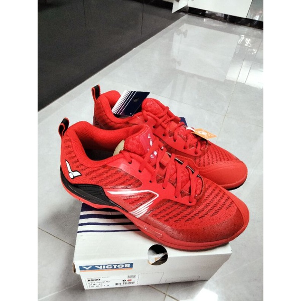 Sepatu Badminton Victor A930 A 930 Red Sale Original