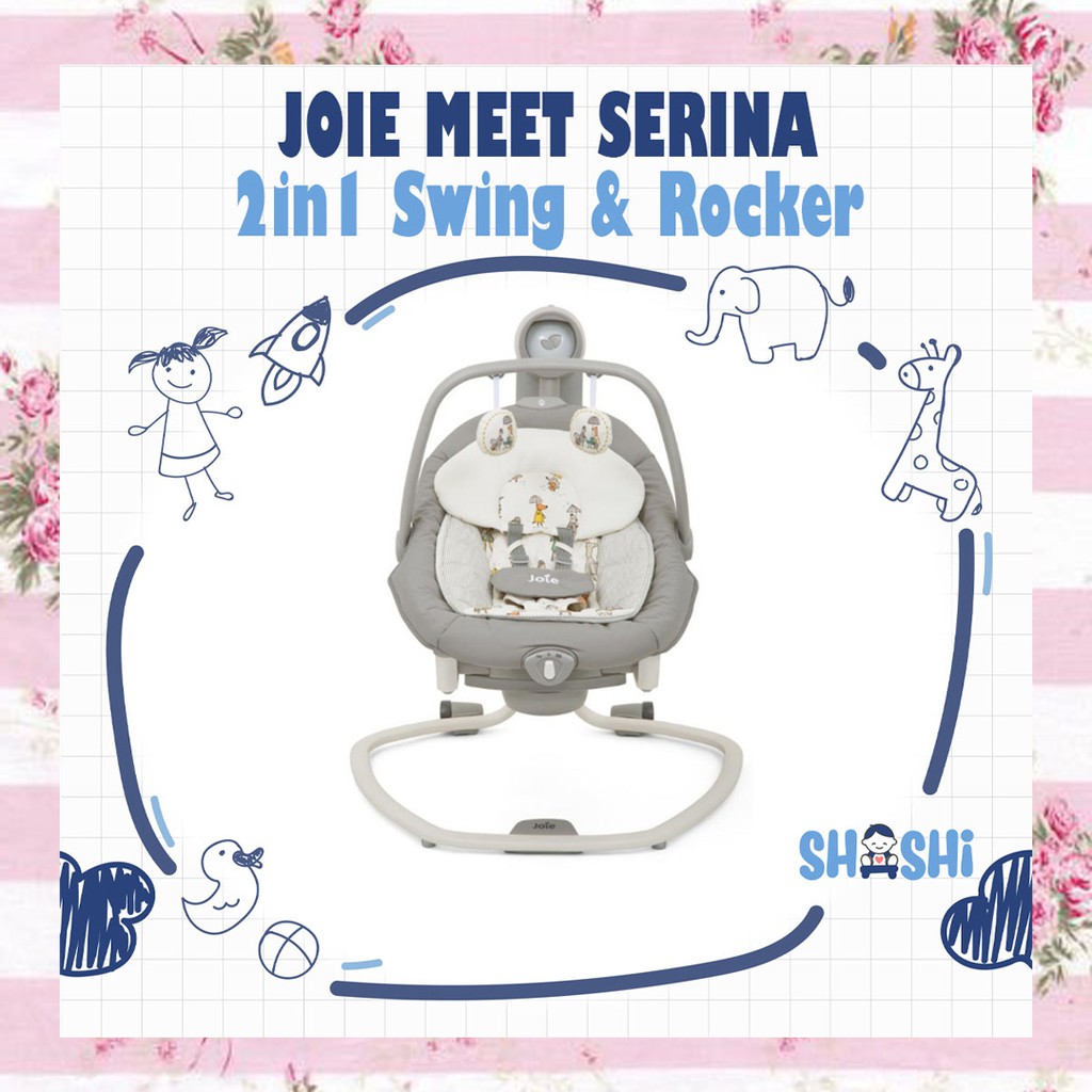 Sewa Joie Meet Serina 2in1 Swing &amp; Rocker