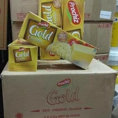 

BAYAR COD keju prochiz gold 2 kg