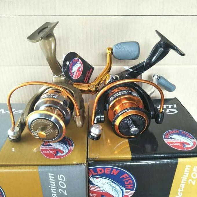 REEL GOLDEN FISH METANIUM 205