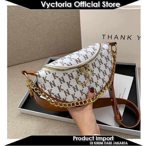 (COD) Vyctoria VOS5183 Tas Pinggang Wanita Waistbag Fashion Import Grosir Promo EL5183 5183