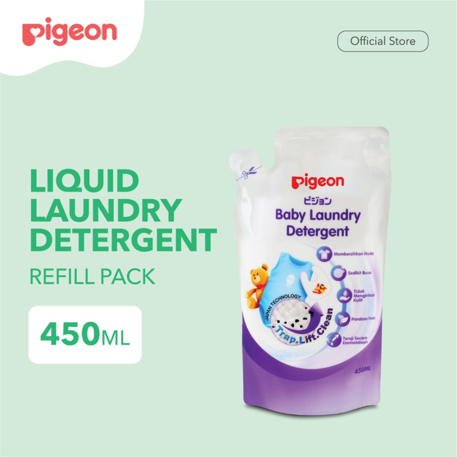 PIGEON Baby Liquid Laundry Detergent 450ml Refill