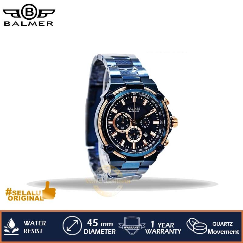 Jam Tangan Balmer B.7977MBLU Original Murah