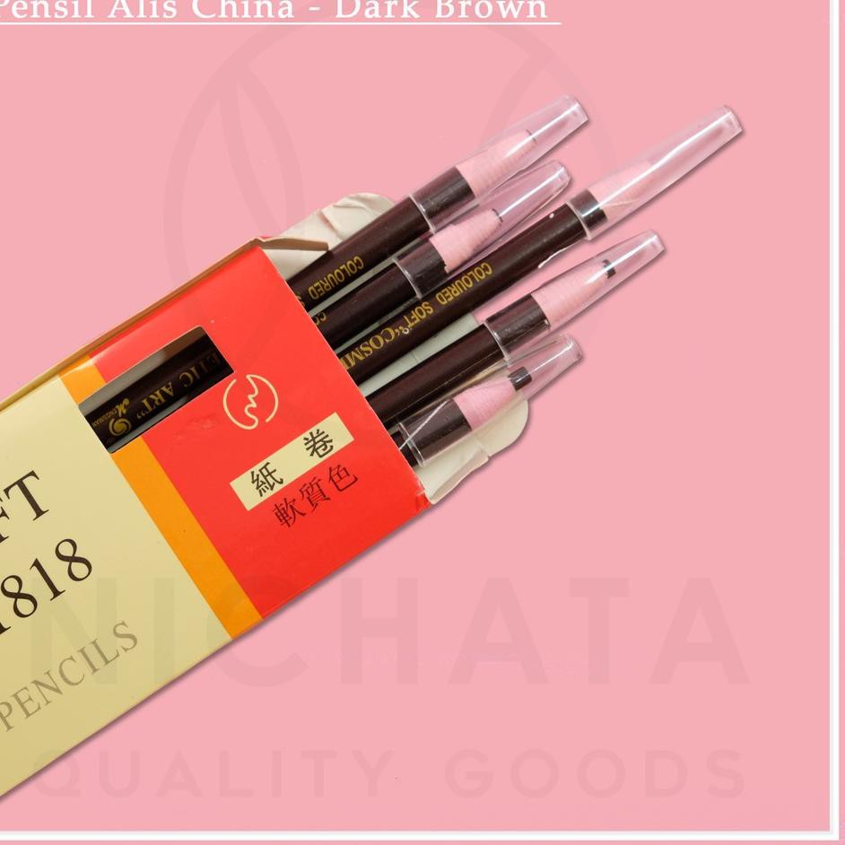 

➢ PENSIL BENANG - PENSIL ALIS NO.1818 ( LISENSI CHINA ) ポ