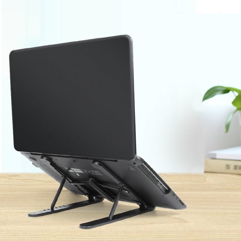 STAND LAPTOP PORTABLE P1 PRO UNIVERSAL LIPAT / LAPTOP STANDS FOLDABLE STAND HOLDER FOLDING MACBOOK IPAD NOTEBOOK