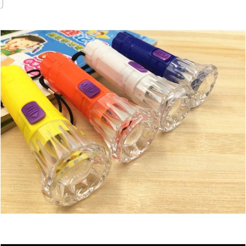 Gantungan Senter / Flashlight / Penerang LED include Baterai