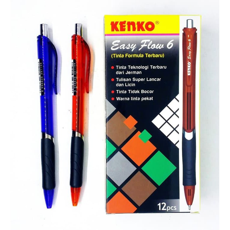 

Keren!! Ballpen Cetek Kenko Easy Flow 6