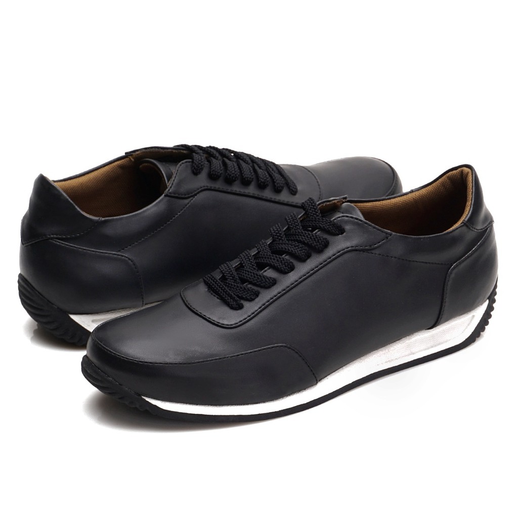 FASTER BLACK |ManNeedMe x Reyl| Sepatu Sneaker Pria Casual Shoes ORIGINAL