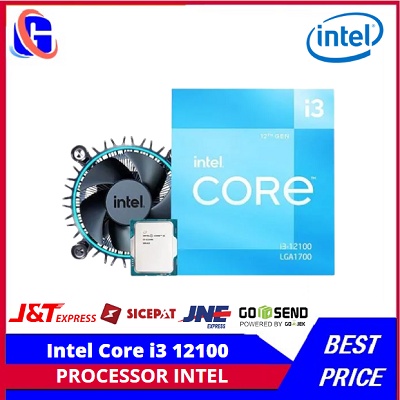 Intel Core i3 12100 4 Core 8 Threads Alder Lake - LGA1700