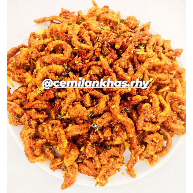 

USUS KRISPI PEDAS DAUN JERUK 250gr / USUS CRISPY / USUS KRISPI