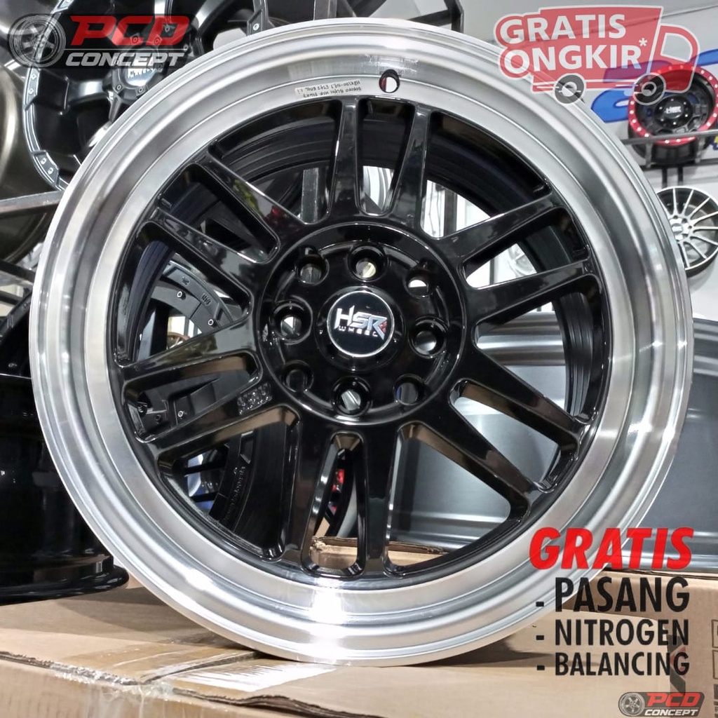 VELG MURAH R16 YARIS CONFERO IGNIS R16 HSR BOROKO BLY01 R16 h4x100 4x114 TERBARU