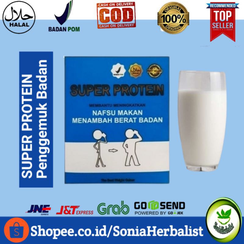 

SUSU SUPER PROTEIN PENGGEMUK BADAN ORIGINAL