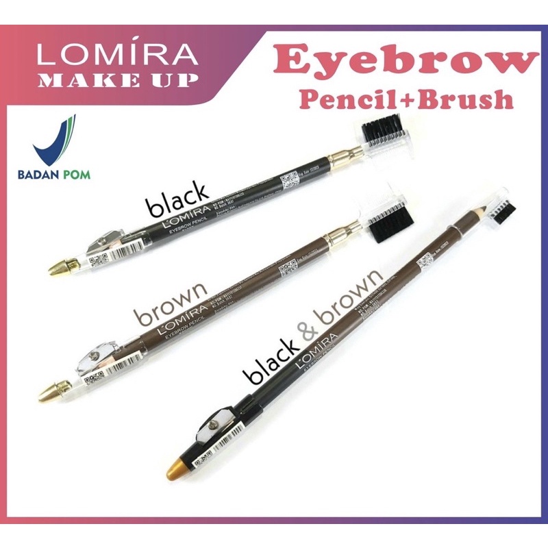 LOMIRA eye brow pencil with brush