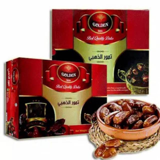 

Paket HematKurma Golden Khalas 1kg/golden/khalas