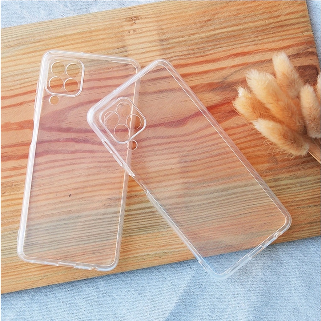 Clear Case Samsung A22 4G 5G Case Cover Casing Bening Transparan