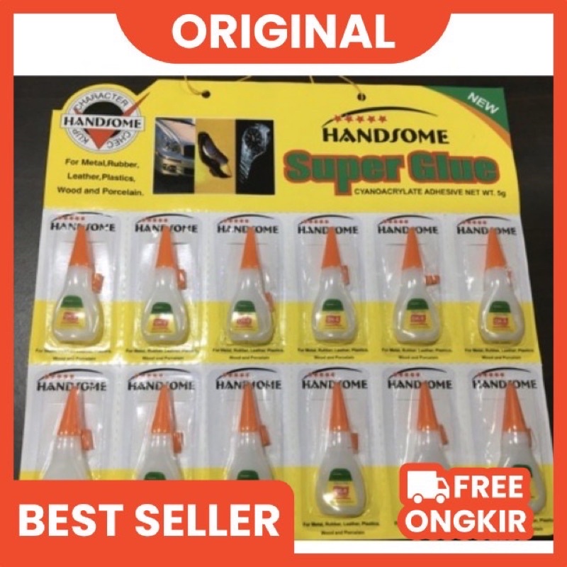 lem super glue / lem korea / lem serba guna / lem besi plastik karet / lem power glue