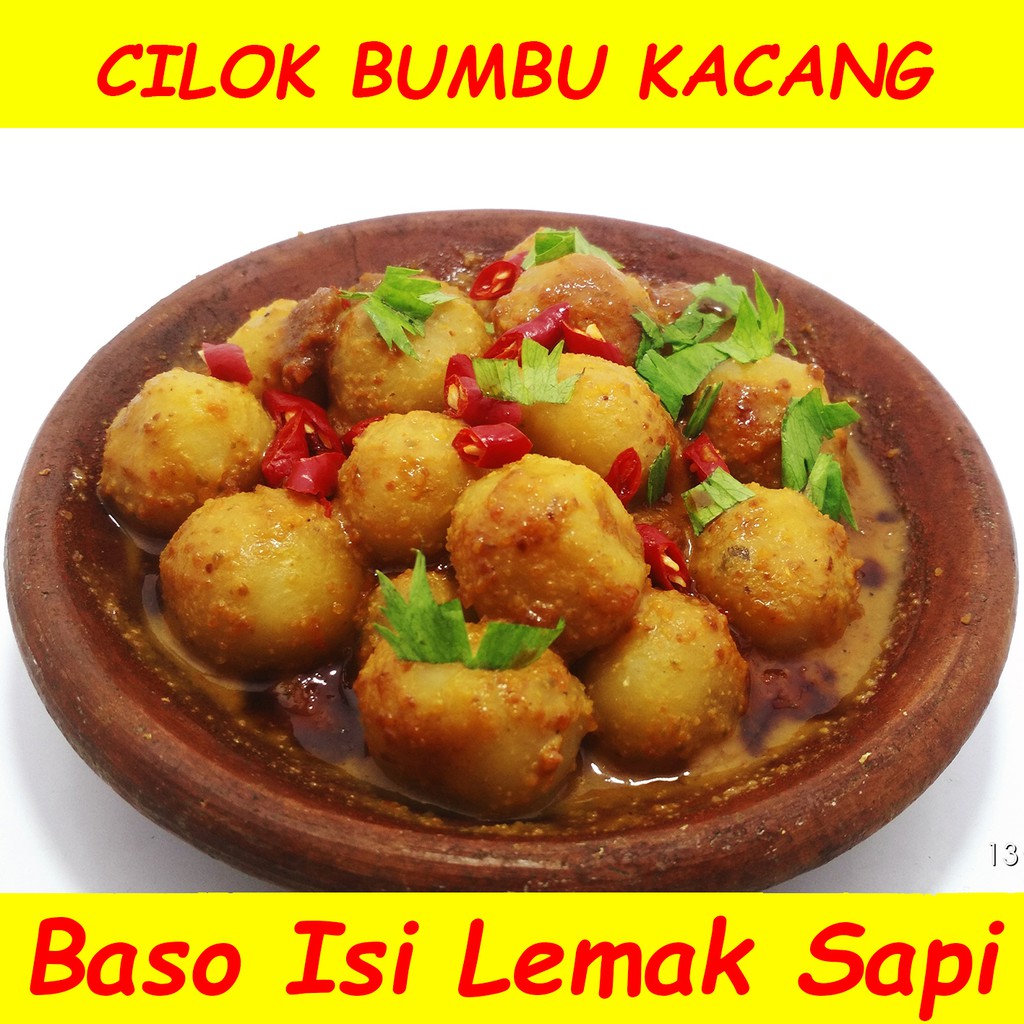 

CILOK BUMBU SAUS KACANG PEDAS