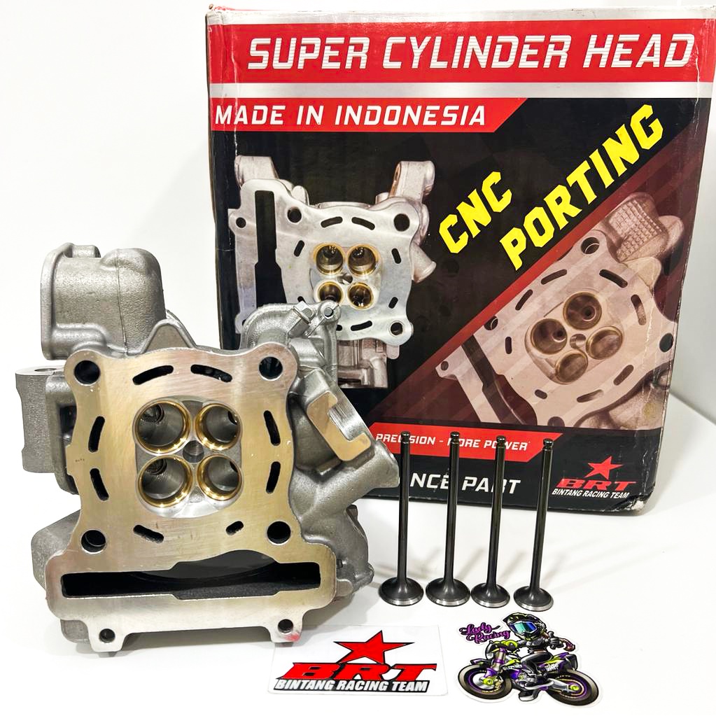 READY STOK HEAD BRT MX KING JUPITER MX VIXION OLD NVL NVA R15 XABRE MX NEW PORTING CNC