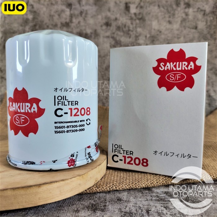 Filter Oli Taft GT F50 F70 Delta V22 SAKURA C-1208 Ori