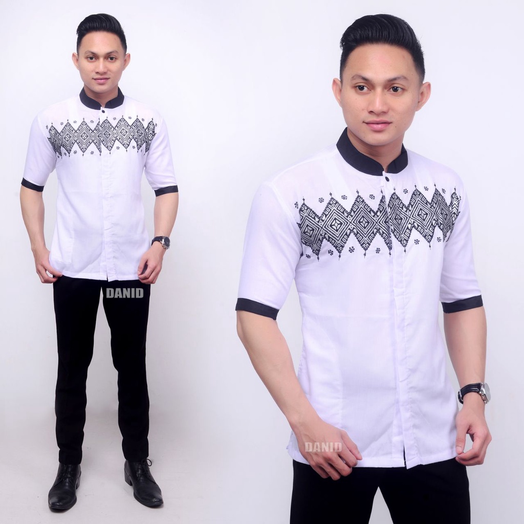 Baju Koko Kurta Dewasa Lengan 3/4 Dan Lengan Pendek Material Catton Adem Serap Keringat