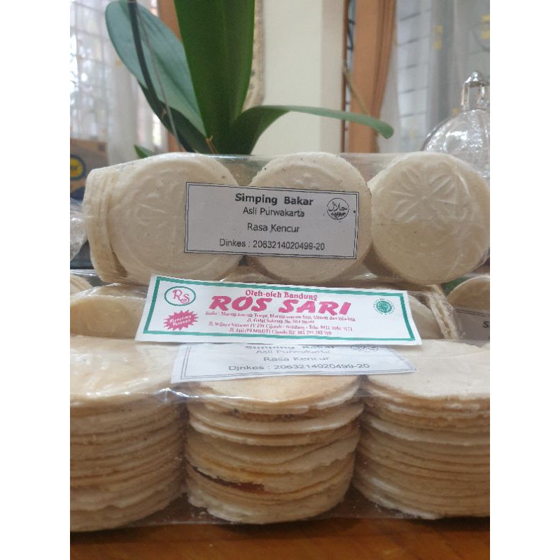 Simping Bakar Kencur Purwakarta 150Gr Oleh Oleh Bandung