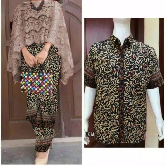 (cod) Kemeja Batik Pria Lengan Panjang/ Kemeja Wisuda/ Serimbit/ Engagement