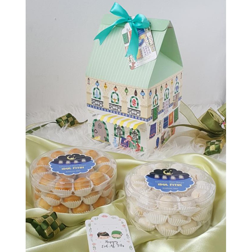 

Parcel Ramadan Box Of 2 Cookies - Nastar-Snowball Cikaastore1
