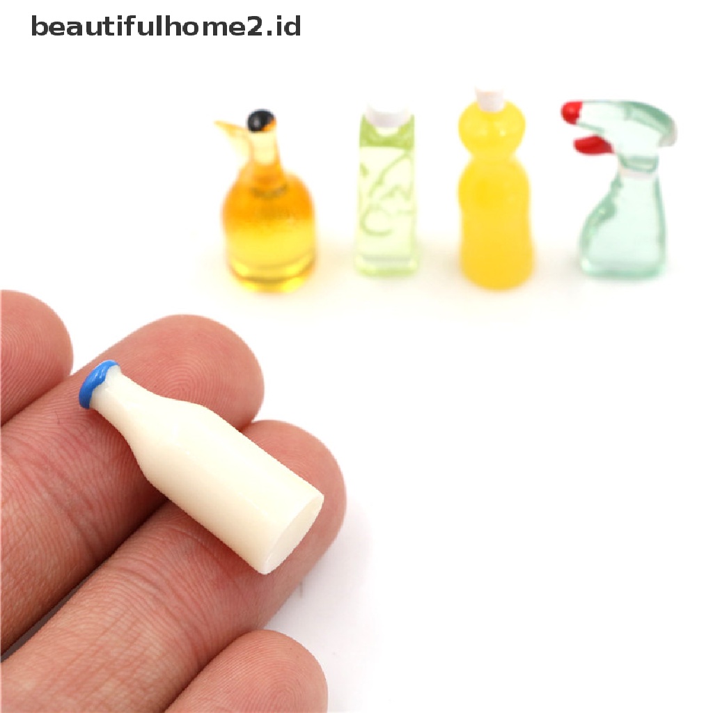 Beautifulhome2. Buku Literatur Dalam Bahasa MandarinId 5pcs Miniatur Botol Plastik 3cm Untuk Aksesoris Dapur Rumah Boneka 1: 12